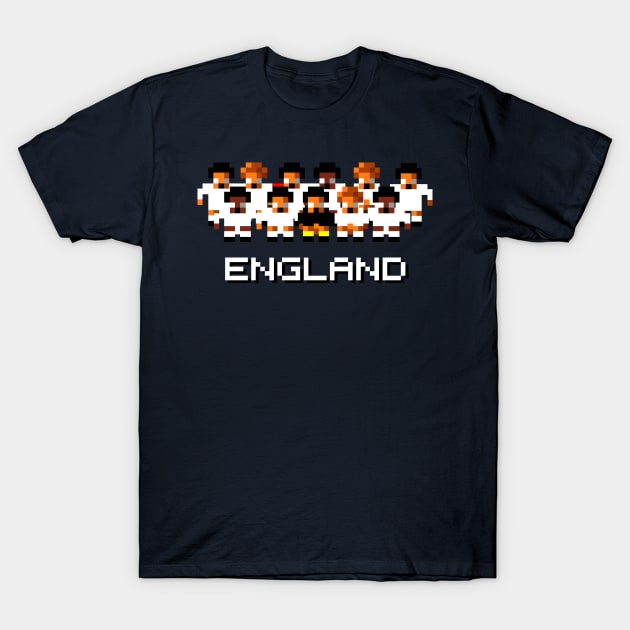 England - Sensible Soccer Style T-Shirt by RetroCheshire